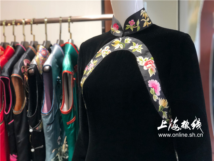 魔都100上海老字号龙凤旗袍一针一线穿过时光缝制海派优雅